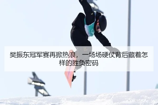 樊振东冠军赛再掀热浪，一场场硬仗背后藏着怎样的胜负密码（dbbuyu）